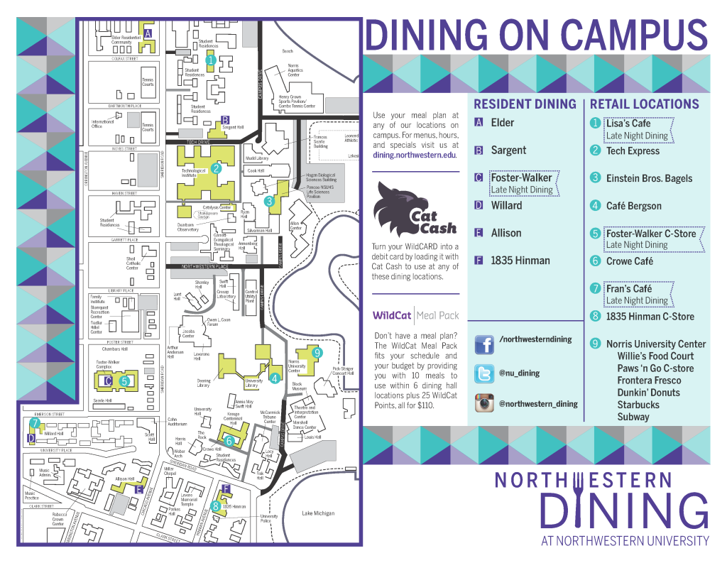 Dining On Campus Northwestern ACA Summer Course